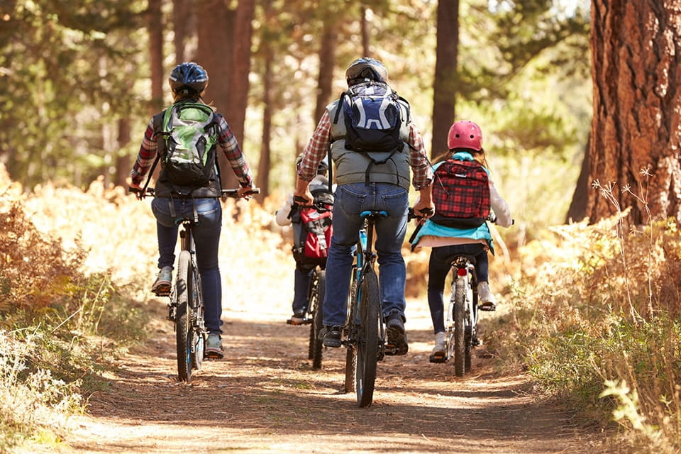 Cycling as a family