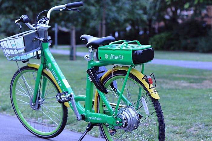 E-Bikes are great for inner-city commuting across London 