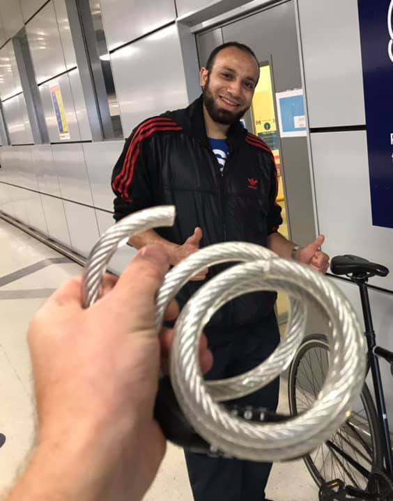 Bike lock hero