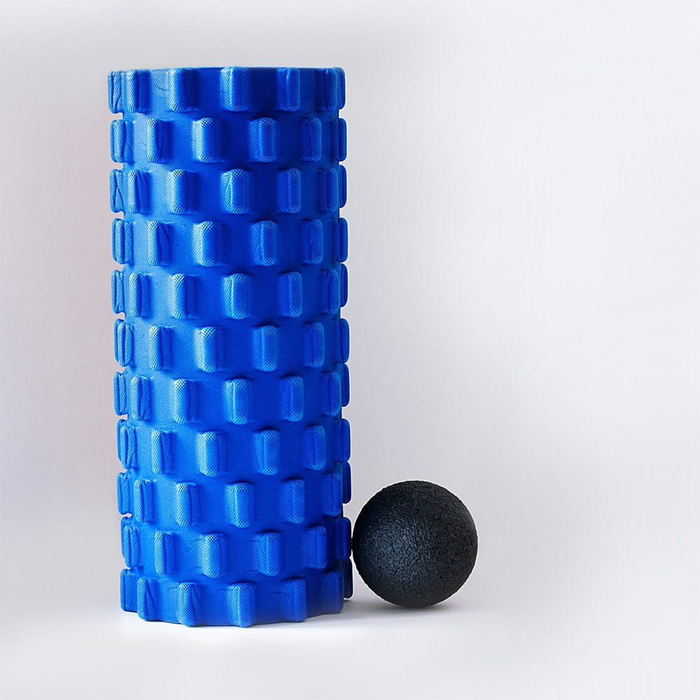 Foam rollers help to aid blood flow and help muscle recovery