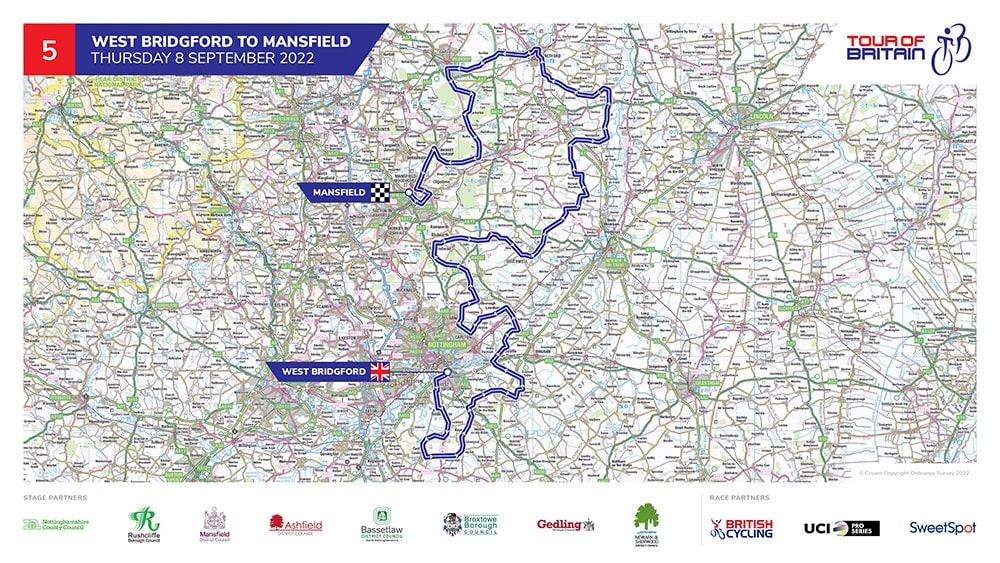 tour of britain stage 5 road closures