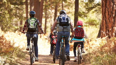 Cycling as a family